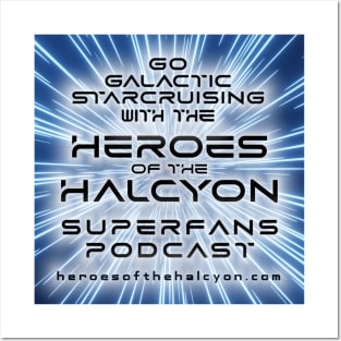 Heroes of the Halcyon - Galactic Starcruiser Superfans Podcast Posters and Art